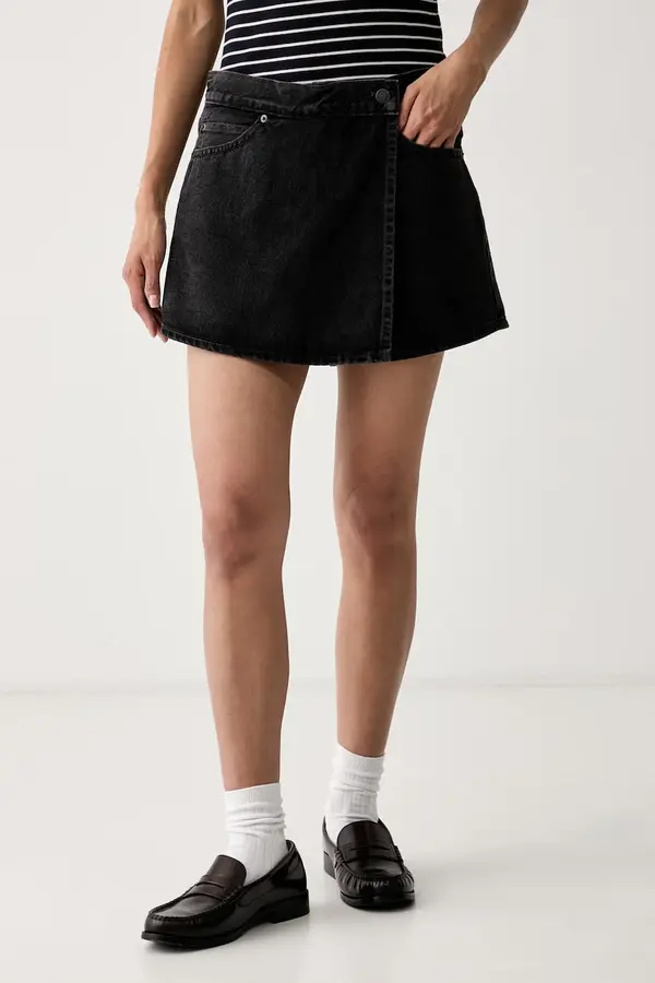 Levi's Levi's suknja-hlače za žene traper OPEN MIND