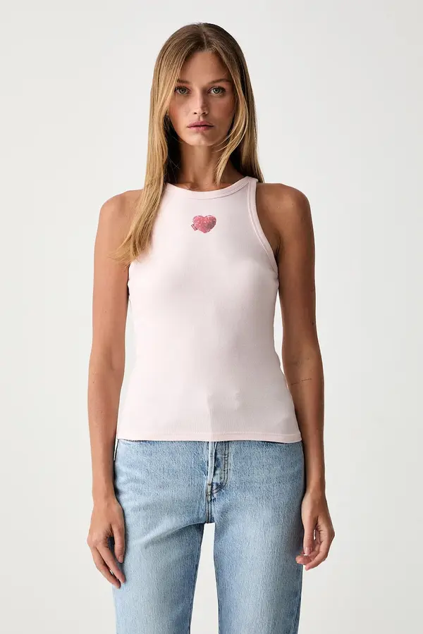 Levi's Levi's top za žene od pamuka s elastanom GR HAYES RACER TANK