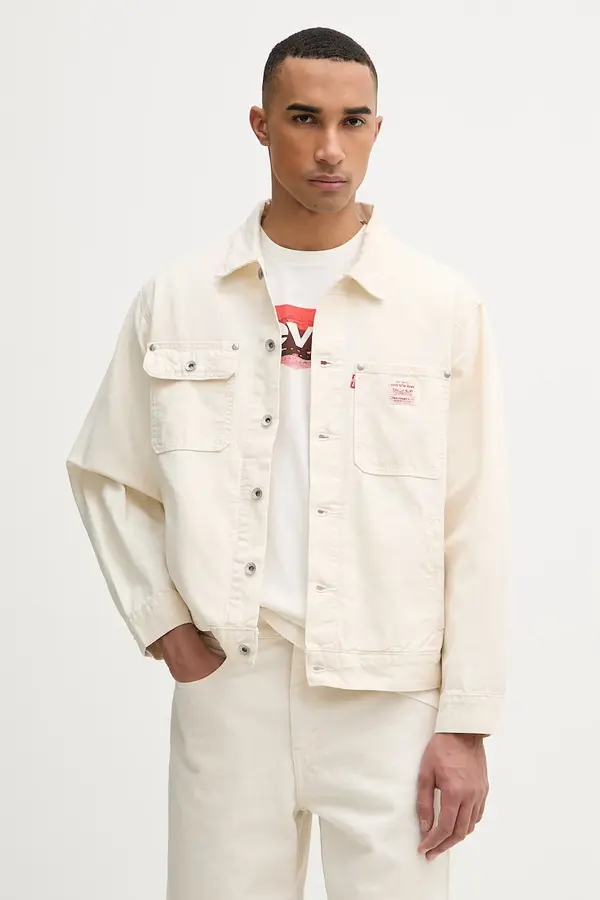 Levi's Levi's traper jakna za muškarce od pamuka SUNRISE TRUCKER x WORKWEAR