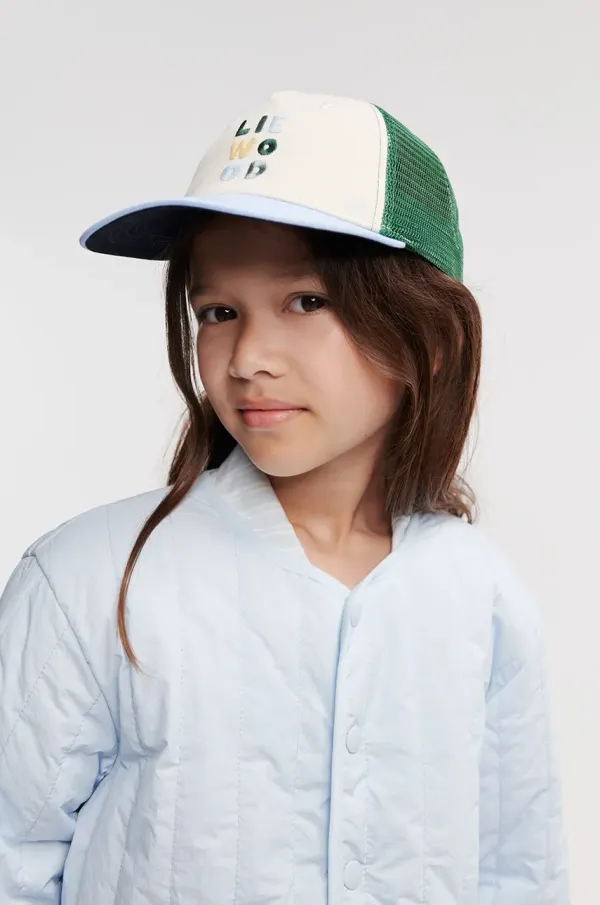 Liewood Liewood Della Cap boja: zelena, s tiskom, LW19651