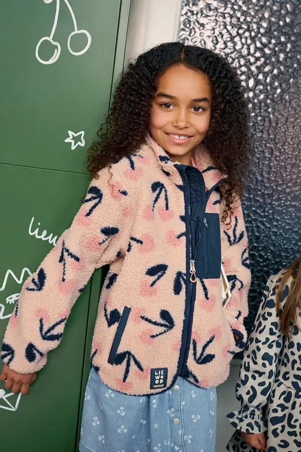 Liewood Liewood kratka jakna za djecu Nolan Pile Jacket