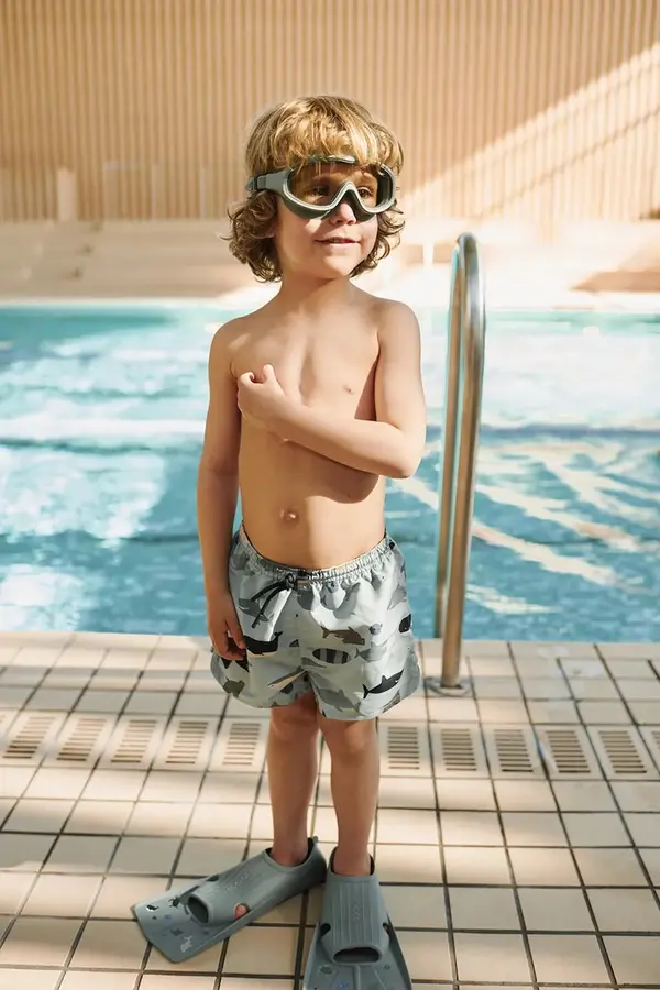 Liewood Liewood kratke kupaće hlače za djecu Aiden Printed Board Shorts