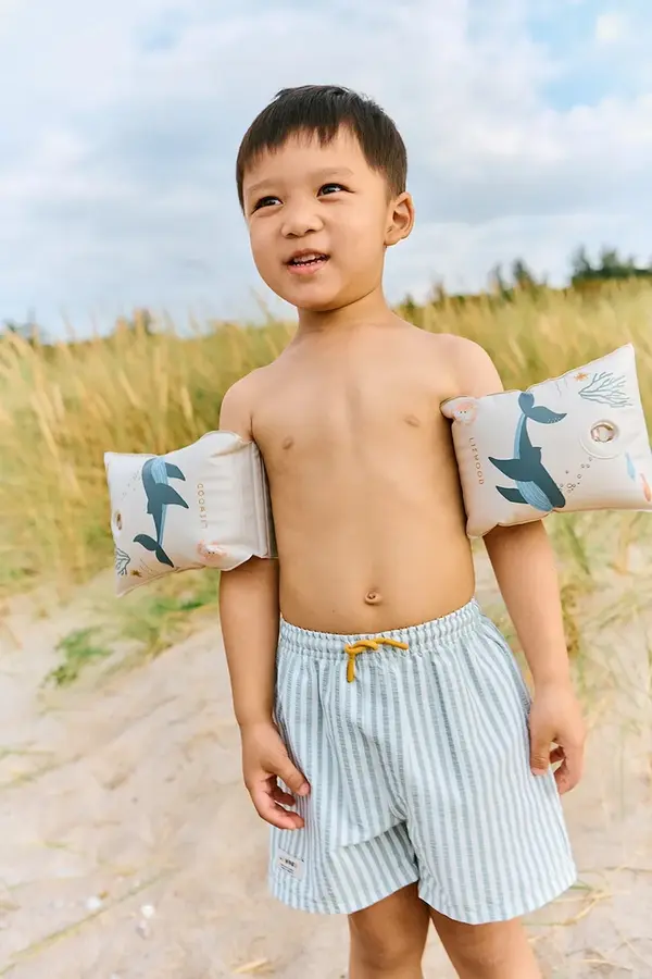 Liewood Liewood kratke kupaće hlače za djecu Duke Stripe Board Shorts