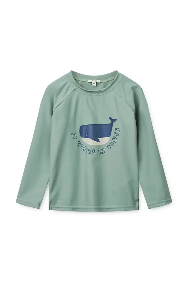 Liewood Liewood kupaći kostim s dugim rukavima za djecu Noah Placement Longsleeve Swim Tee