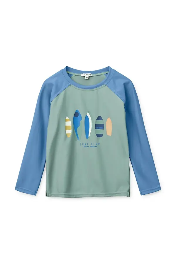 Liewood Liewood kupaći kostim s dugim rukavima za djecu Noah Placement Longsleeve Swim Tee
