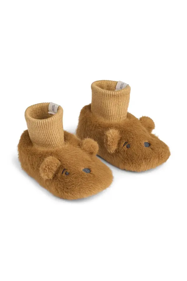 Liewood Liewood papuče za bebe Beth Bear Plush Slipper