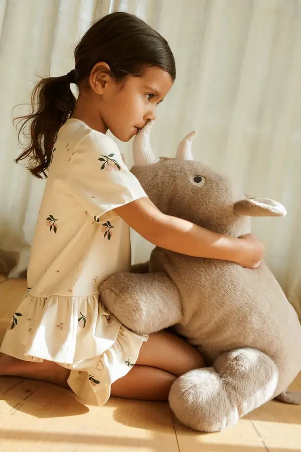 Liewood Liewood plišana igračka za djecu Barnaby Rhino Large Teddy