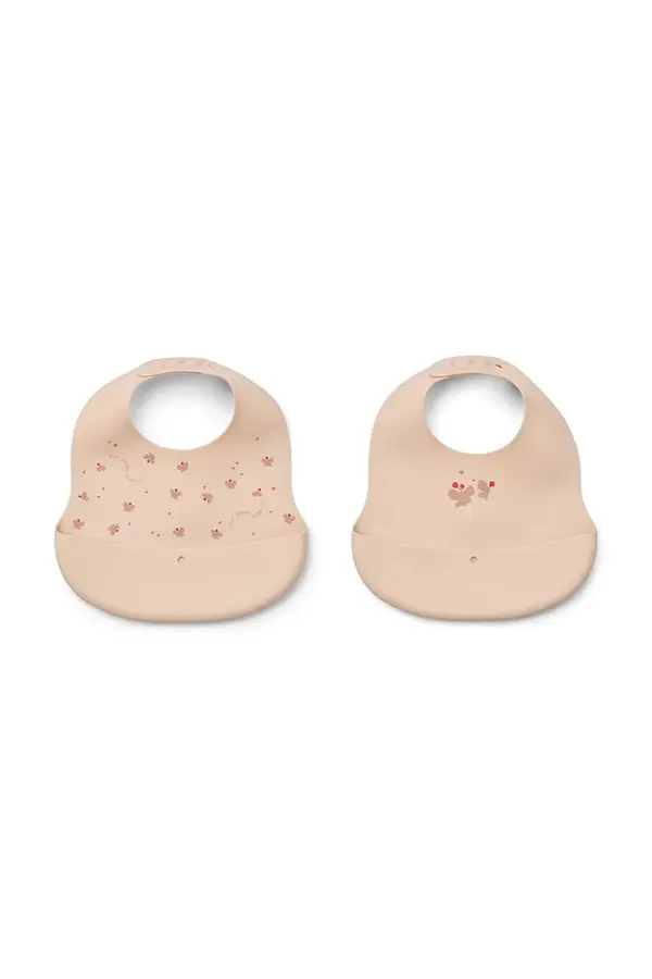 Liewood Liewood podbradnik Ember Printed Bib 2-pack