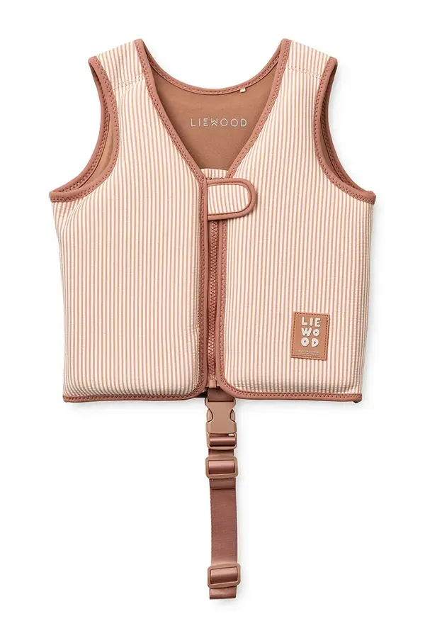 Liewood Liewood prsluk za plivanje Dove Seersucker Swim Vest