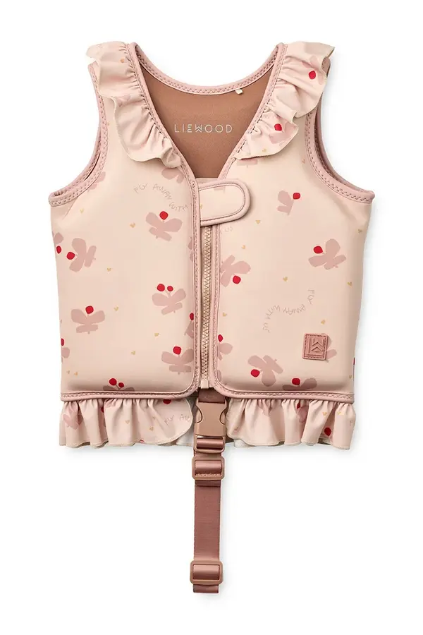 Liewood Liewood prsluk za plivanje Dove Swim Vest w Frill