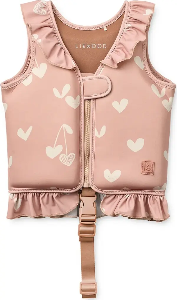 Liewood Liewood prsluk za plivanje Dove Swim Vest w Frill