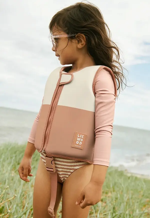 Liewood Liewood prsluk za plivanje Dove Swim Vest w Sleeves