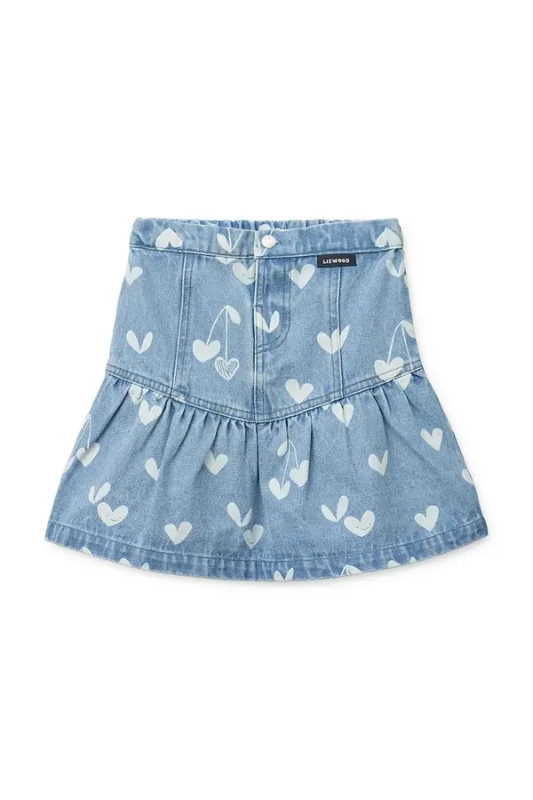 Liewood Liewood suknja Dayla Printed Denim Skirt