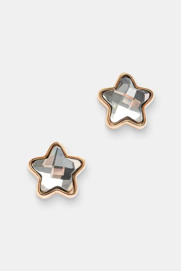 Lilou Lilou naušnice za žene pozlaćene Mini Icons