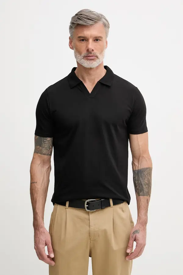 Lindbergh Lindbergh polo muški od pamuka s elastanom