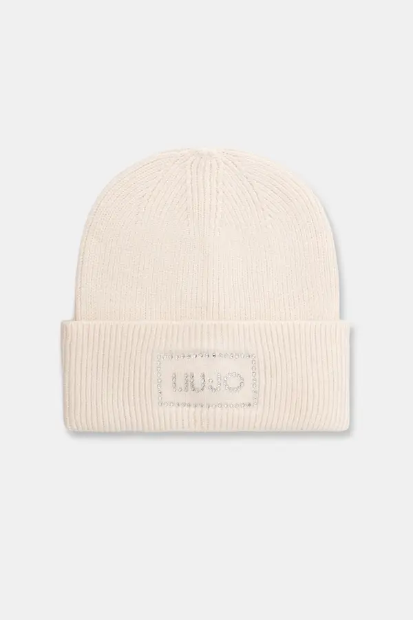 Liu Jo Liu Jo beanie kapa za žene s dodatkom vune