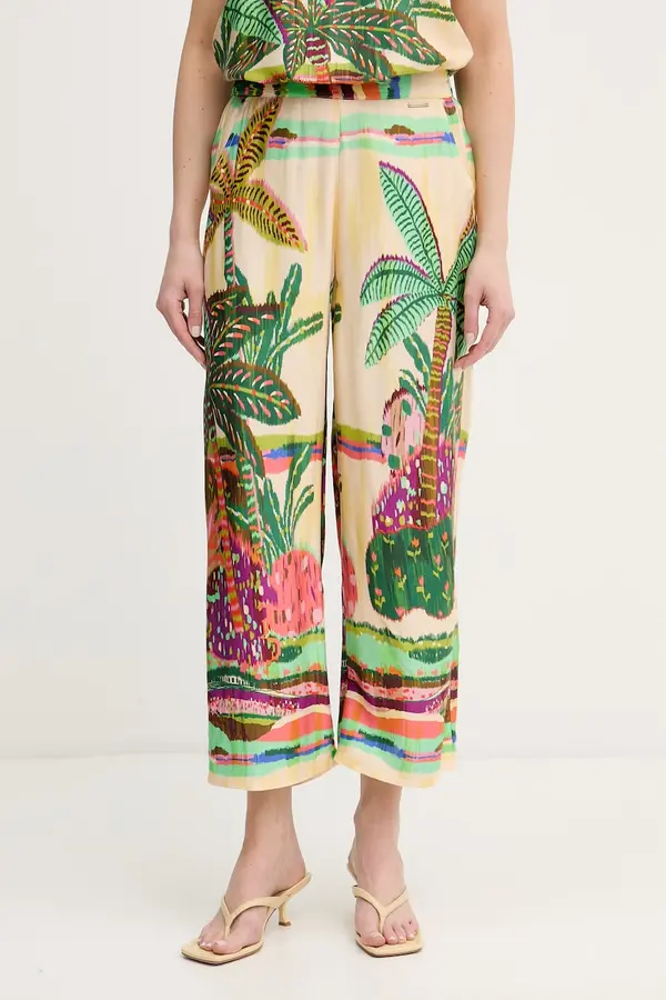 Lola Casademunt Lola Casademunt hlače culottes za žene od viskoze