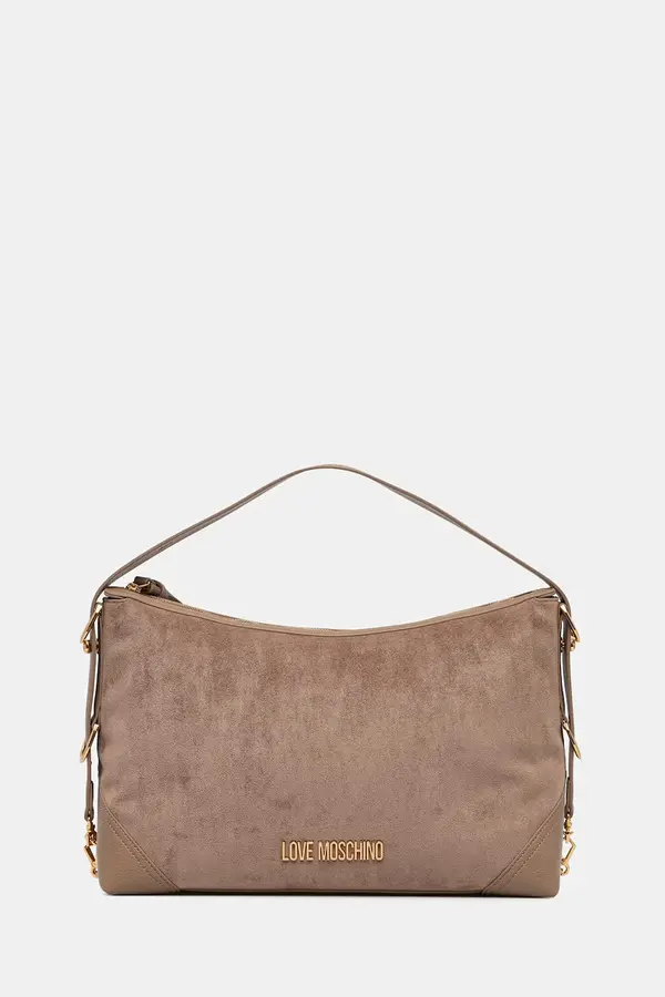 Love Moschino Love Moschino mala torba hobo za žene od imitacije brušene kože