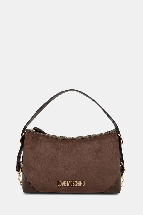 Love Moschino Love Moschino mala torba hobo za žene od imitacije brušene kože