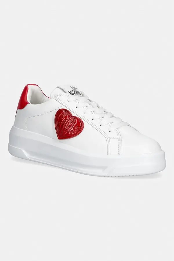 Love Moschino Love Moschino tenisice za žene od kože