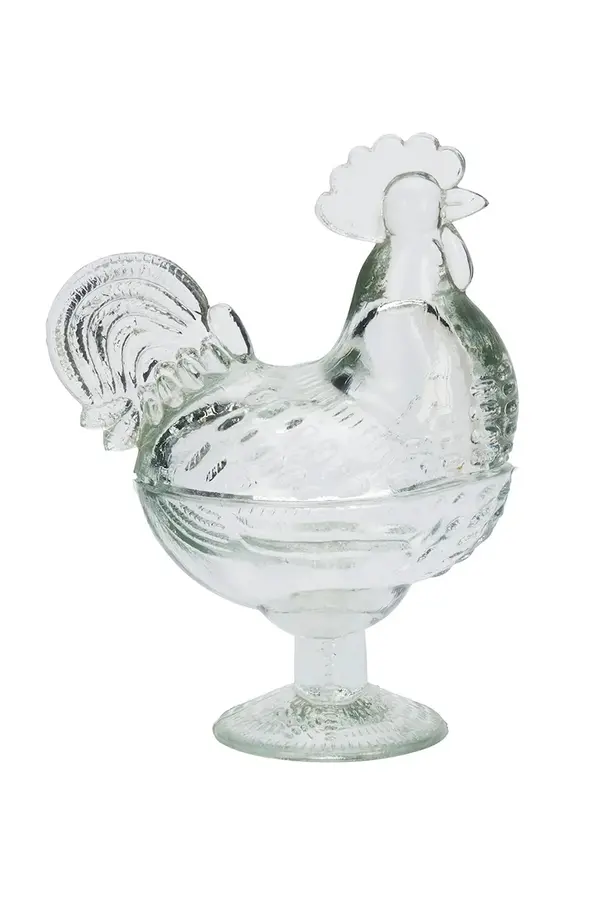 Madam Stoltz Madam Stoltz Spremnik za pohranu od stakla 16 x 11 x 22 cm