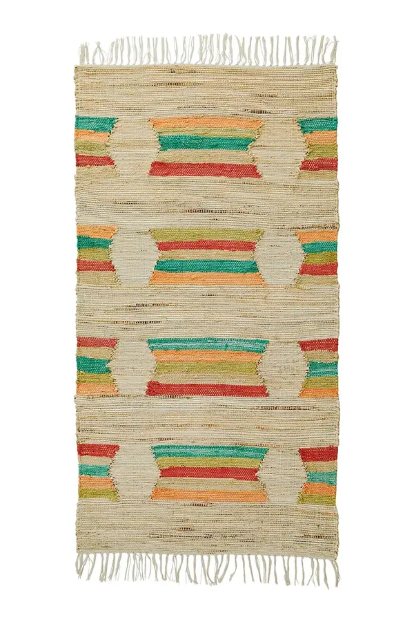 Madam Stoltz Madam Stoltz tepih ukrasni od jute 70 x 140 cm