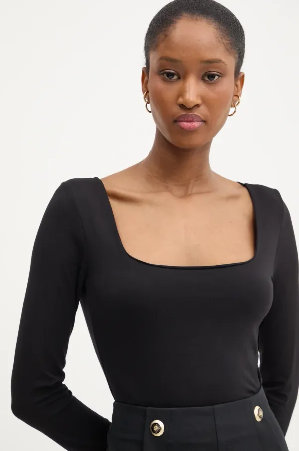 Answear Lab Majica dugih rukava Answear Lab za žene, boja: crna