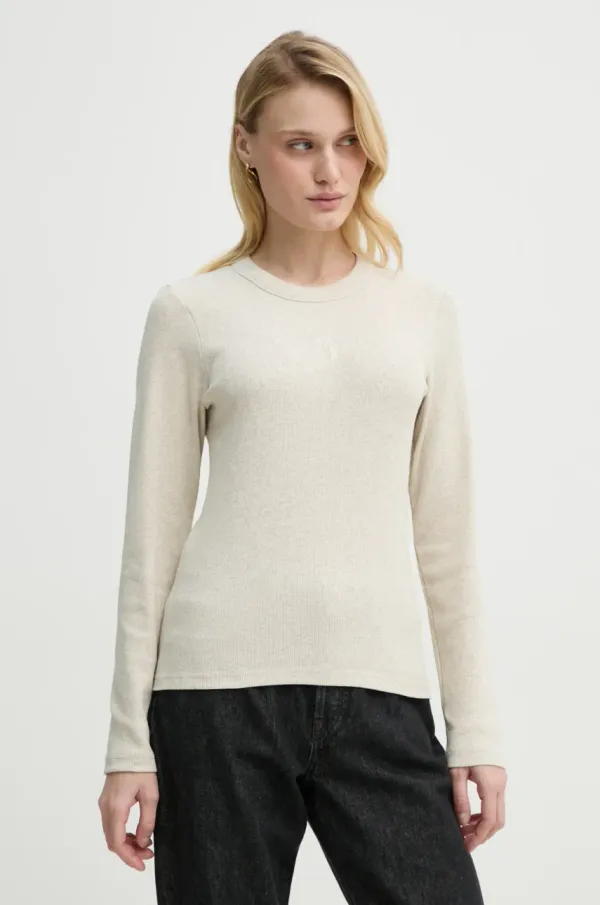 BA&SH Majica dugih rukava BA&SH CASTA boja: siva, 1E25CAST