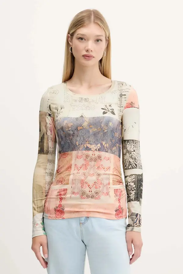 Desigual Majica dugih rukava Desigual LIMBANI