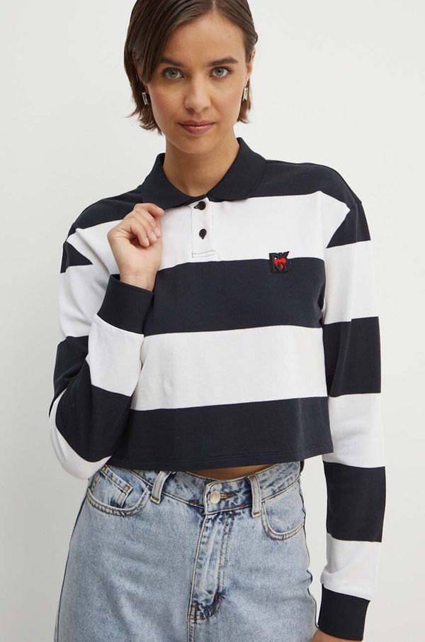 DKNY Majica dugih rukava Dkny HEART OF NY za žene, boja: crna, D2B4A107