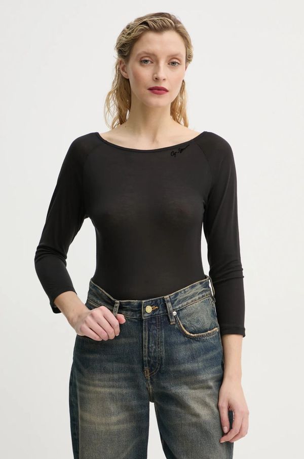 G-Star Raw Majica dugih rukava G-Star Raw za žene, boja: crna, D25065-9297