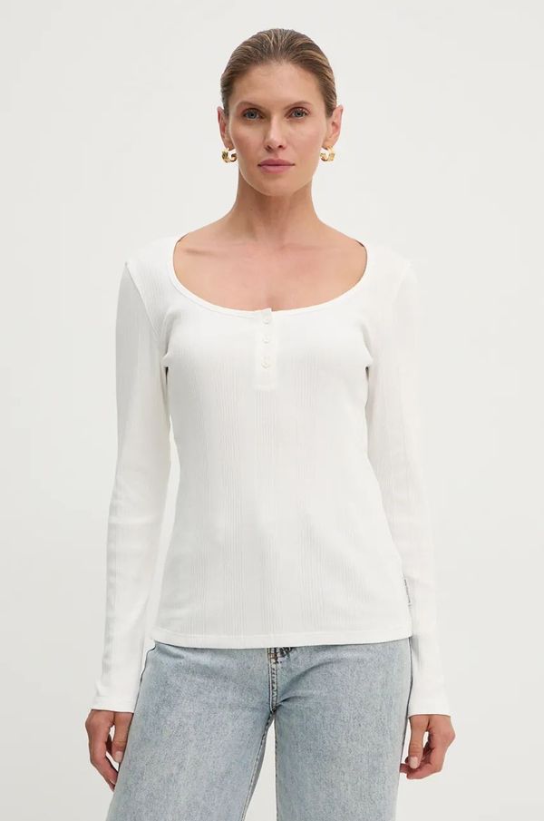 Marc O'Polo Majica dugih rukava Marc O'Polo DENIM za žene, boja: bež, 5000005231