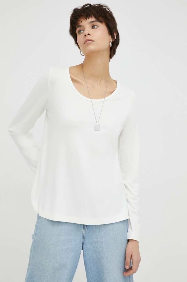 Marc O'Polo Majica dugih rukava Marc O'Polo za žene, boja: bež