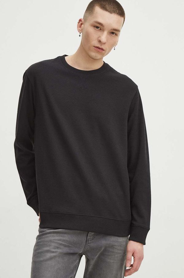 Medicine Majica dugih rukava Medicine za muškarce, boja: crna, bez uzorka