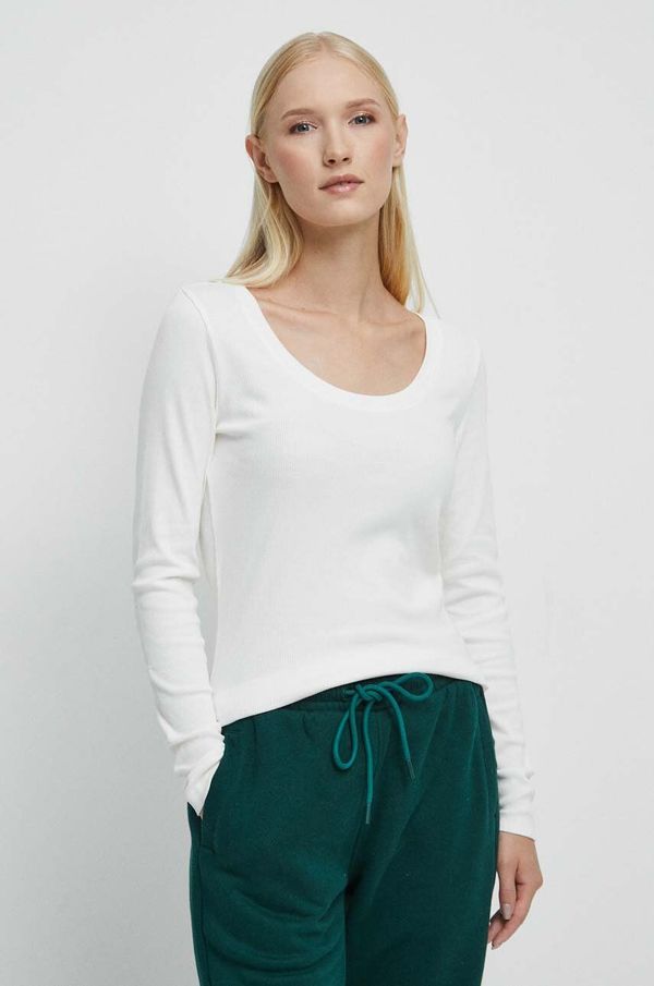 Medicine Majica dugih rukava Medicine za žene, boja: bež