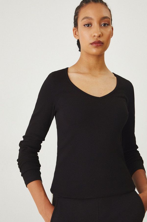 Medicine Majica dugih rukava Medicine za žene, boja: crna