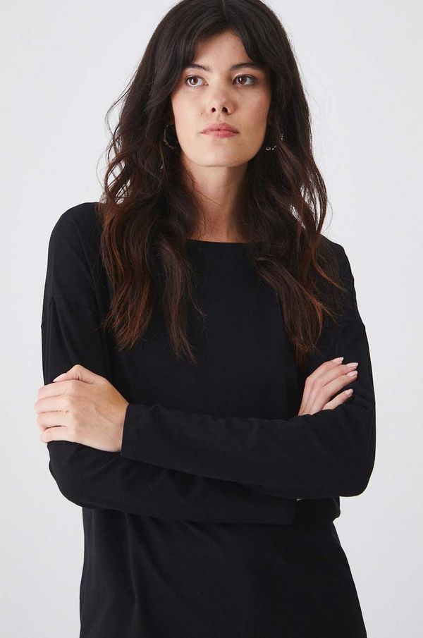 Medicine Majica dugih rukava Medicine za žene, boja: crna