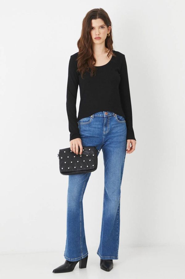 Medicine Majica dugih rukava Medicine za žene, boja: crna