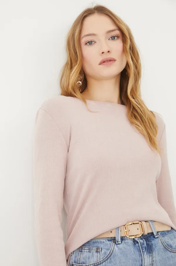 Medicine Majica dugih rukava Medicine za žene, boja: ružičasta