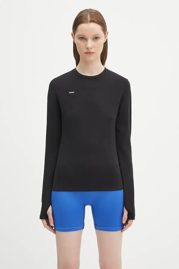PANGAIA Majica dugih rukava Pangaia Cotton-Stretch Long-Sleeved Top