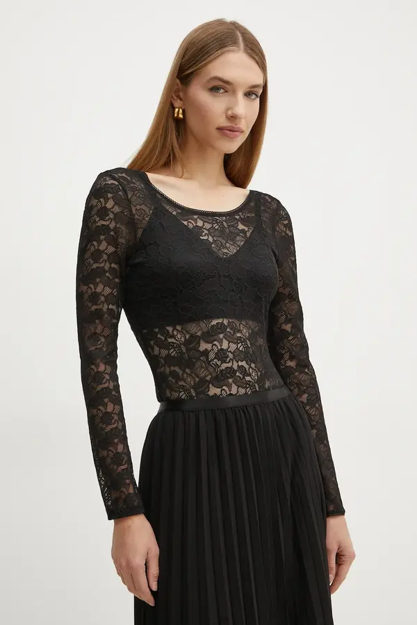 Morgan Majica dugih rukava s dodatkom vune Morgan TLACE
