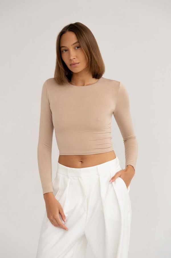 Saint Body Majica dugih rukava Saint Body za žene, boja: bež