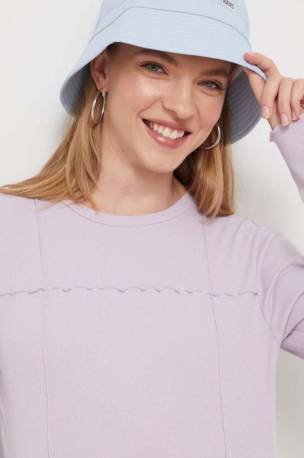 Vans Majica dugih rukava Vans za žene, boja: ljubičasta