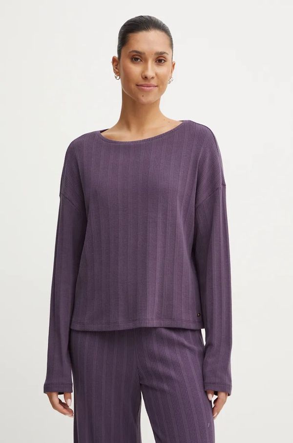 United Colors of Benetton Majica dugih rukava za spavanje United Colors of Benetton boja: tamno plava, 3MUD3M06B