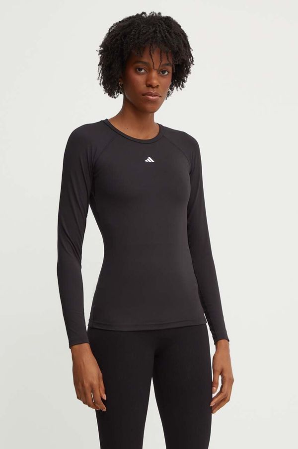 adidas Performance Majica dugih rukava za trening adidas Performance Techfit boja: crna, IK7918
