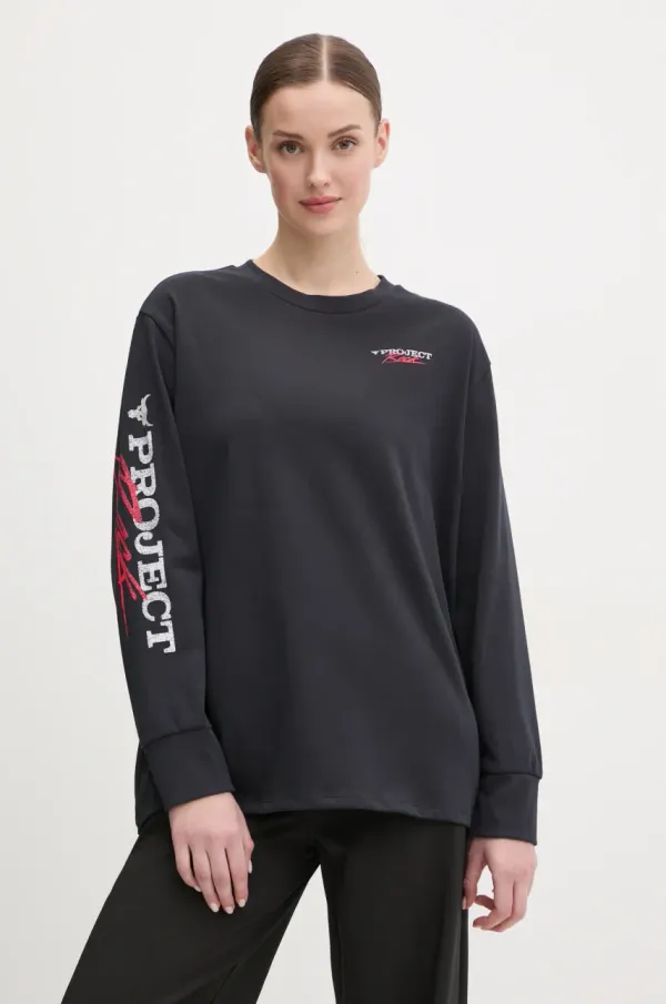 Under Armour Majica dugih rukava za trening Under Armour Project Rock za žene, boja: crna, 1389700