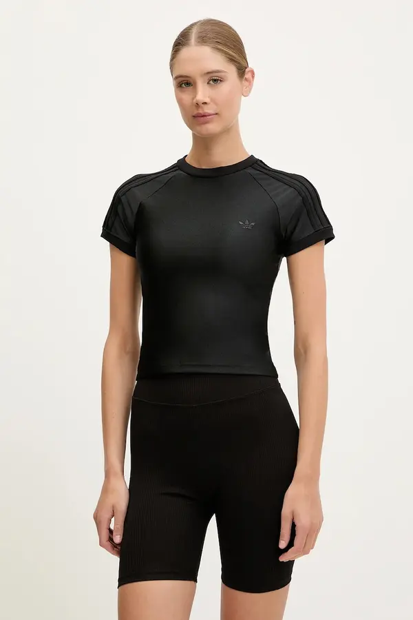 adidas Originals Majica kratkih rukava adidas Originals 3-Stripe Spandex