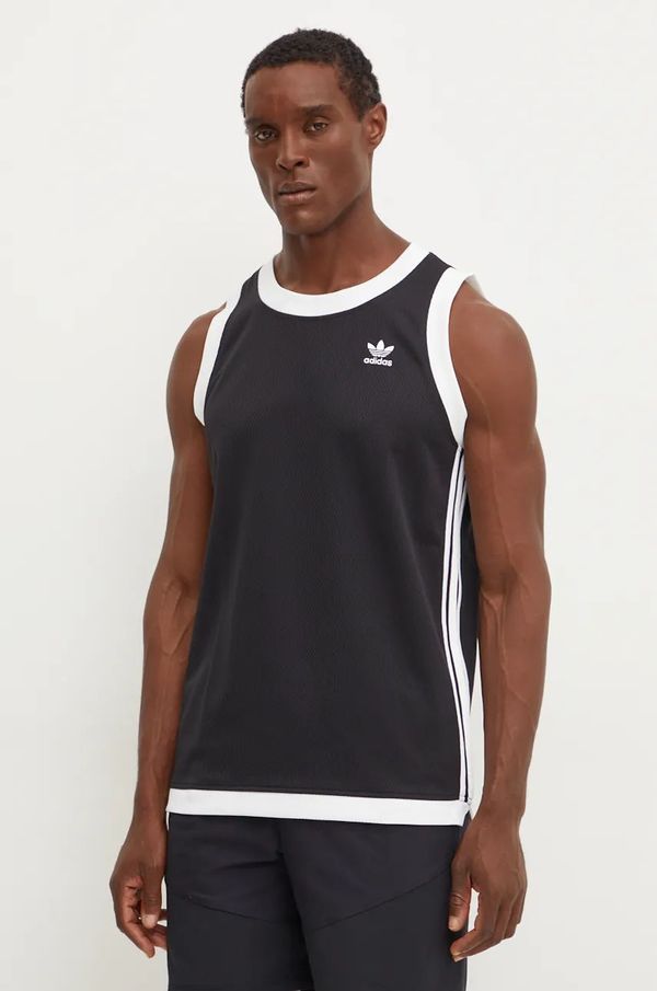 adidas Originals Majica kratkih rukava adidas Originals Adicolor za muškarce, boja: crna, IZ1830