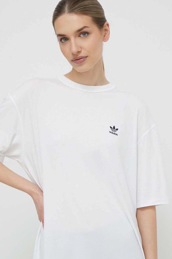 adidas Originals Majica kratkih rukava adidas Originals Trefoil Tee za žene, boja: bež, IR8064