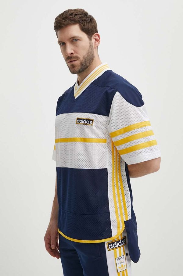 adidas Originals Majica kratkih rukava adidas Originals za muškarce, boja: tamno plava, s uzorkom, IU2361